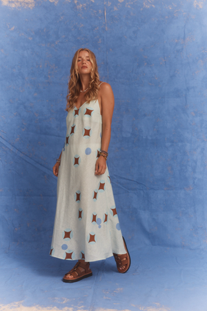 Kinga Csilla Aquarius Daje Slip Dress