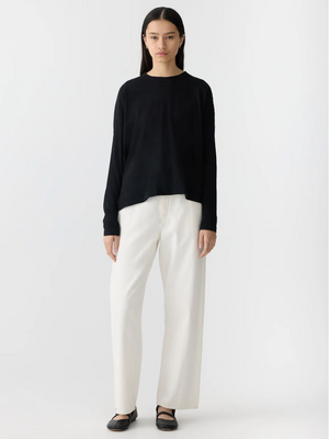 Bassike Circle T.Shirt - Black