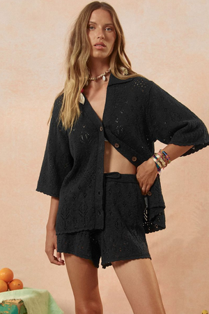 Spell Rhodes Knit Short - Onyx