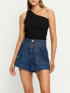 Kivari Celene Short - Indigo Blue
