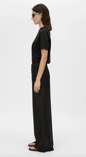 Camilla and Marc Triton V Neck Tee - Black