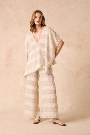 Estilo Emporio Villa Pant - Tela Atena Natural