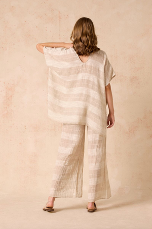 Estilo Emporio Villa Pant - Tela Atena Natural