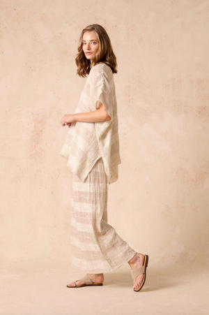Estilo Emporio Villa Pant - Tela Atena Natural