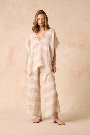 Estilo Emporio Villa Pant - Tela Atena Natural