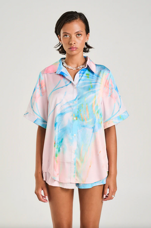 Summi Summi Button Up Shirt - Medusa Phase