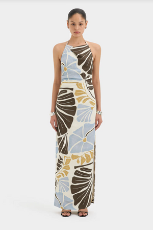 SIR. Lola Pleated Midi Dress -