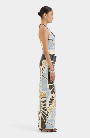 SIR. Lola Pleated Midi Dress -