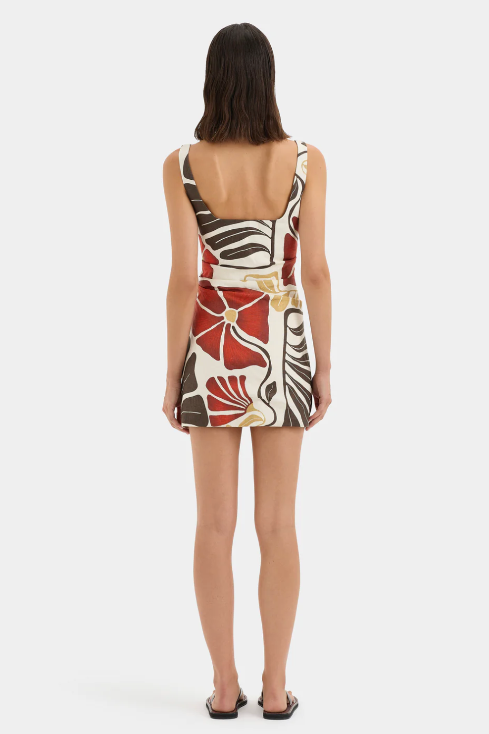 SIR. Julietta Square Neck Mini Dress -