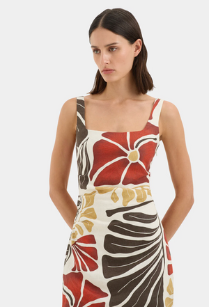 SIR. Julietta Square Neck Mini Dress -
