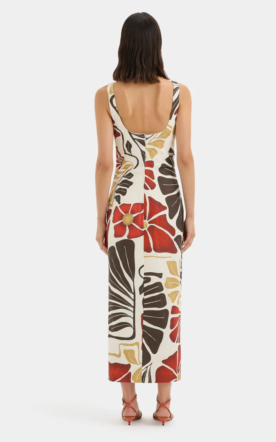 SIR. Julietta Balconette Midi Dress