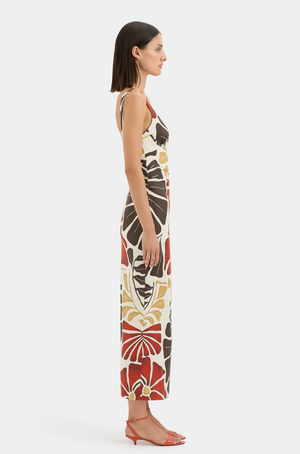 SIR. Julietta Balconette Midi Dress