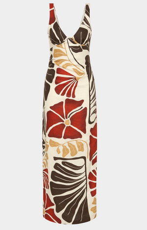 SIR. Julietta Balconette Midi Dress