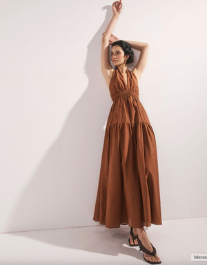 Kivari Anouk Maxi Dress - Mocha