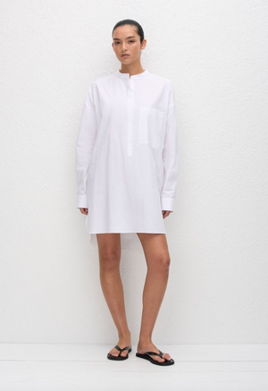 Matteau Popover Mini Shirt Dress