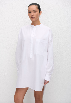 Matteau Popover Mini Shirt Dress