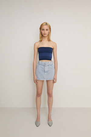 Nagnata Tube Wool Crop - Navy