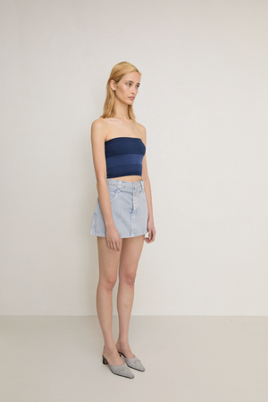 Nagnata Tube Wool Crop - Navy