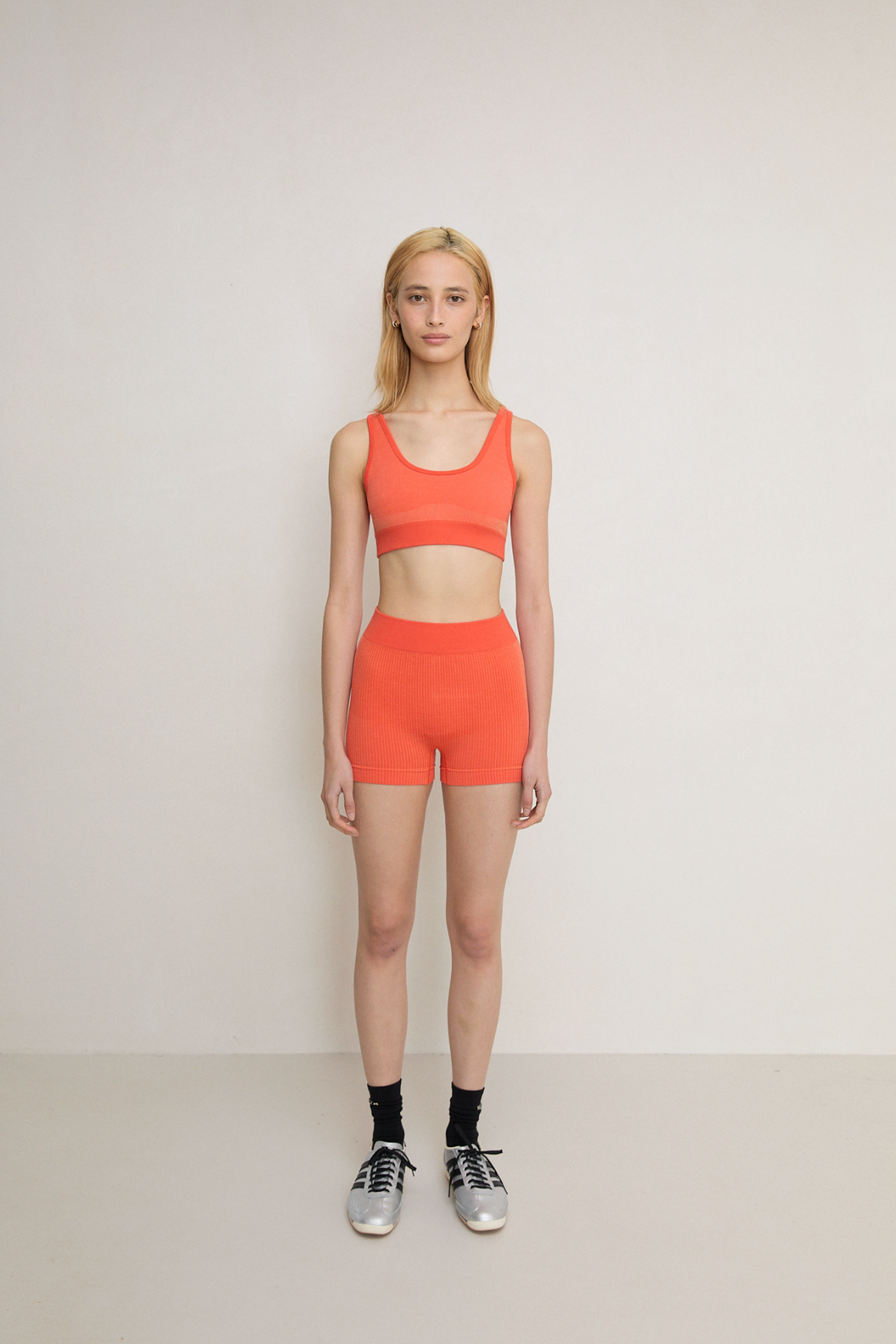 Nagnata Scoop Wool Crop - papaya