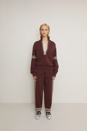 Nagnata Organic Motley Trackpant - Espresso