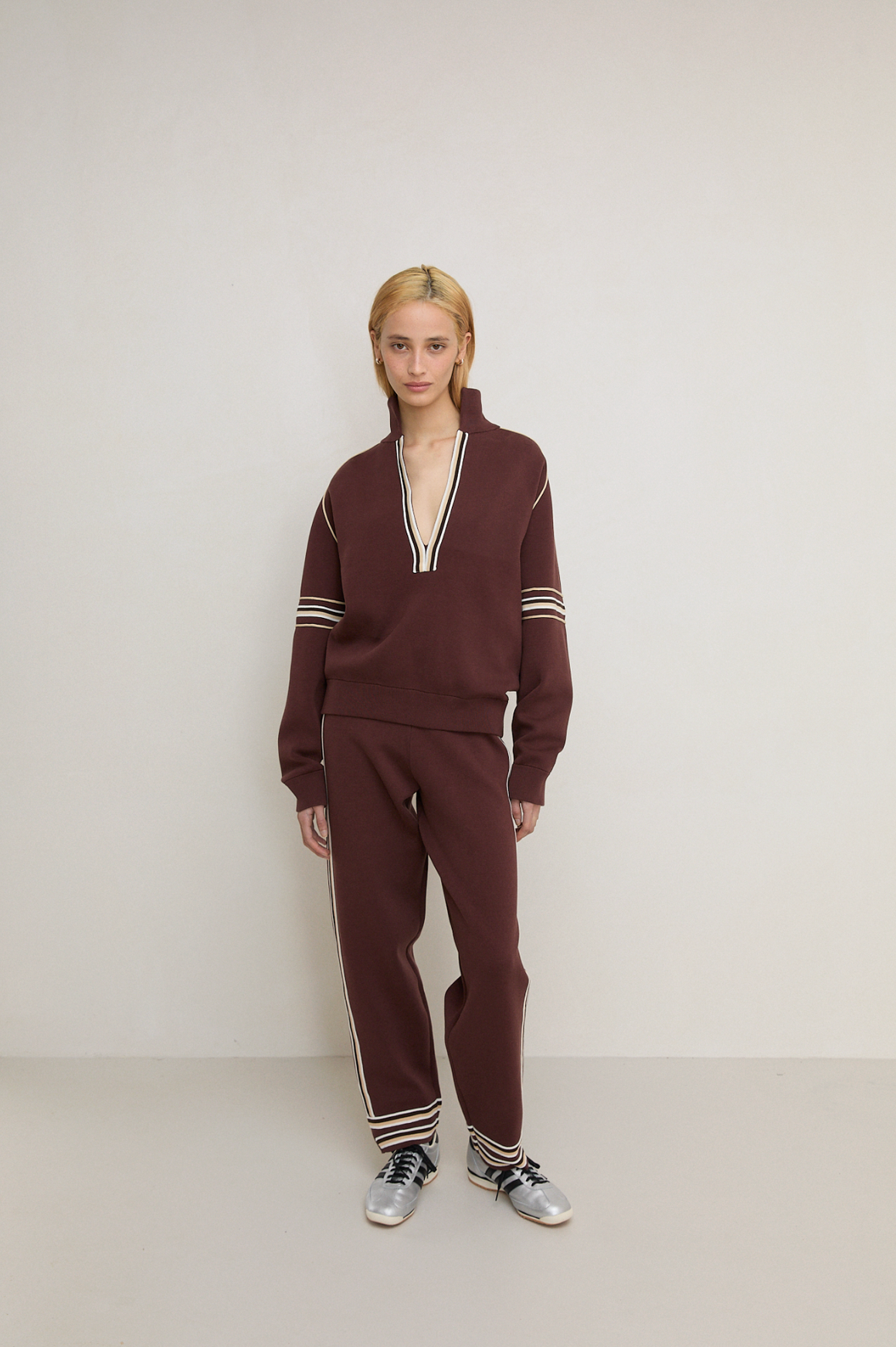 Nagnata Organic Motley Trackpant - Espresso
