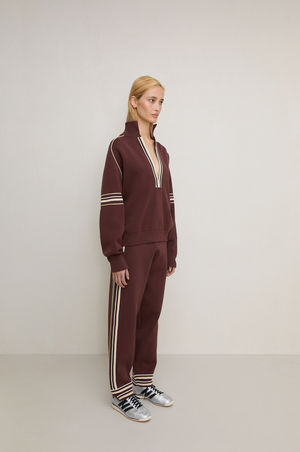 Nagnata Organic Motley Trackpant - Espresso