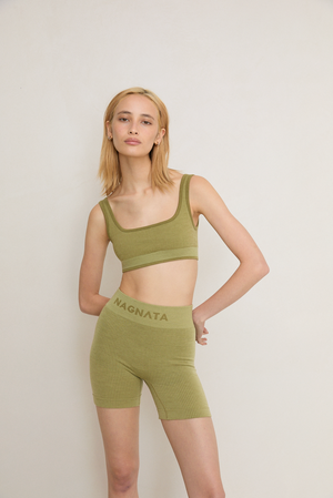 Nagnata Ballet Wool Mini Short - Elm