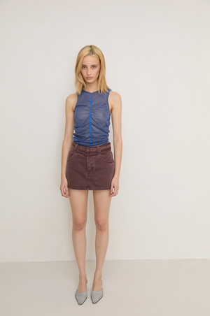 Nagnata Vegetable Dye Belted Mini - Bronzite