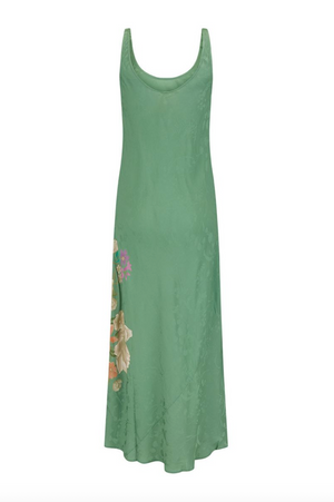 Spell Floridian Bias Dress - Sage