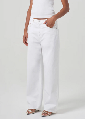 Agolde Low Slung Baggy - Milkshake