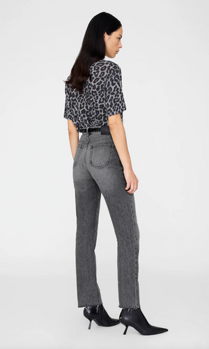 Anine Bing Cohen Tee - Grey Leopard