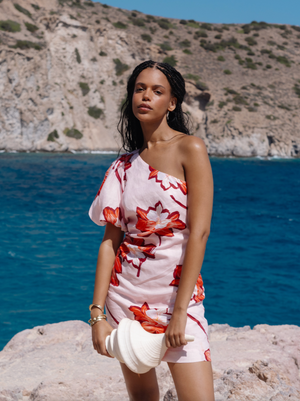 Kivari Lani One Shoulder Mini Dress