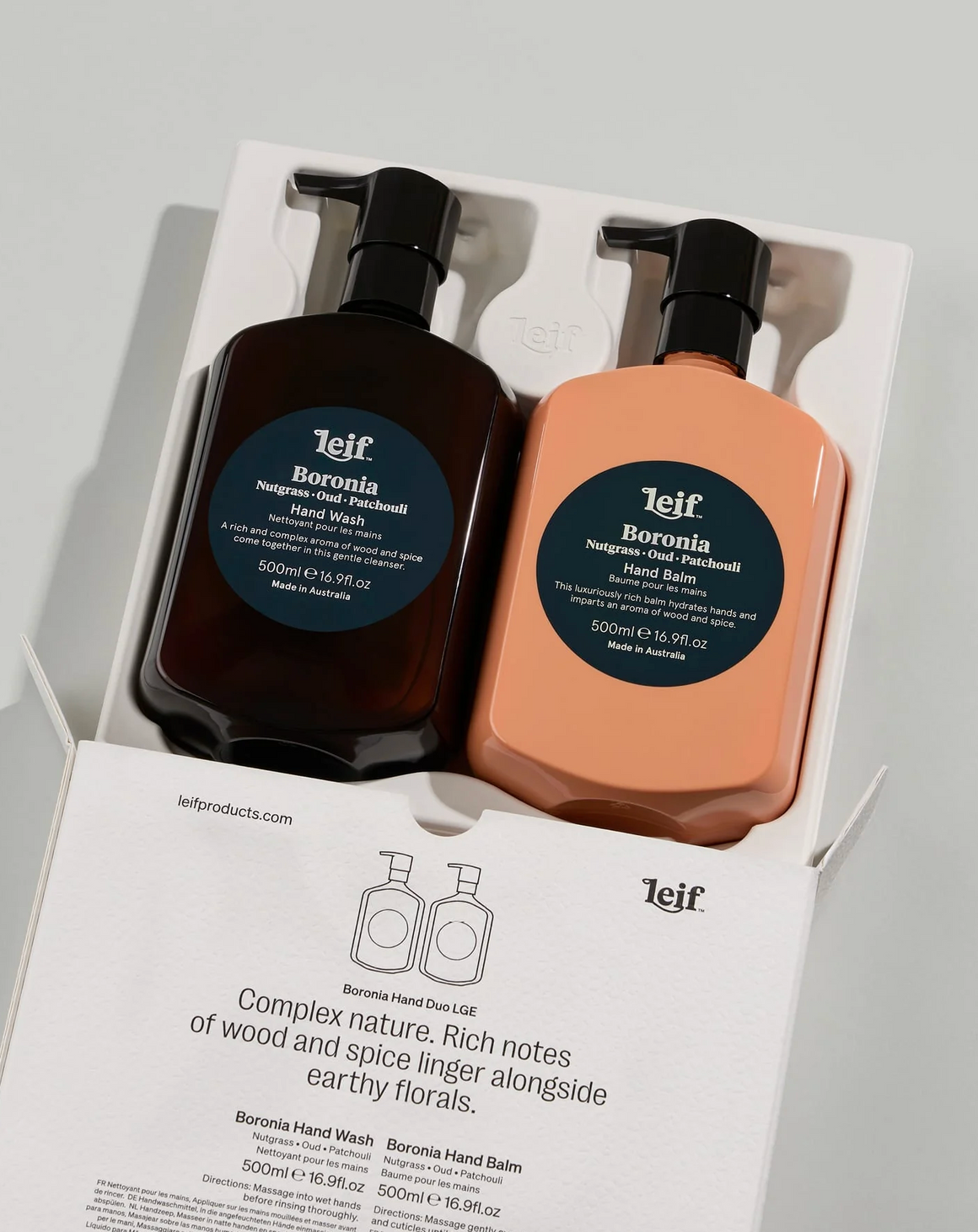 Leif Limited Edition Holiday Boronia Hand Duo LRG