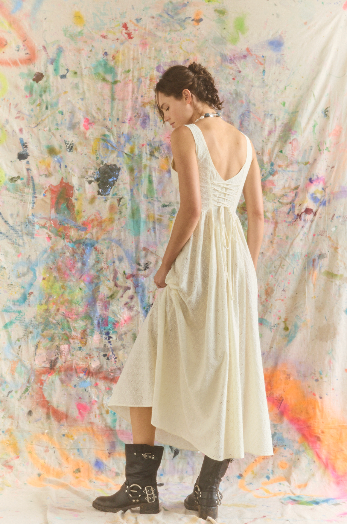 Kinga Csilla Kaya Anglaise Tuscany Dress