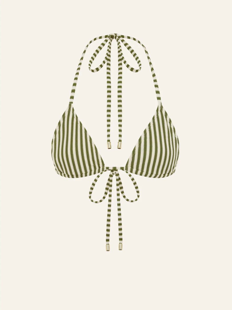 Peony Essential String Tri - Fern Stripe