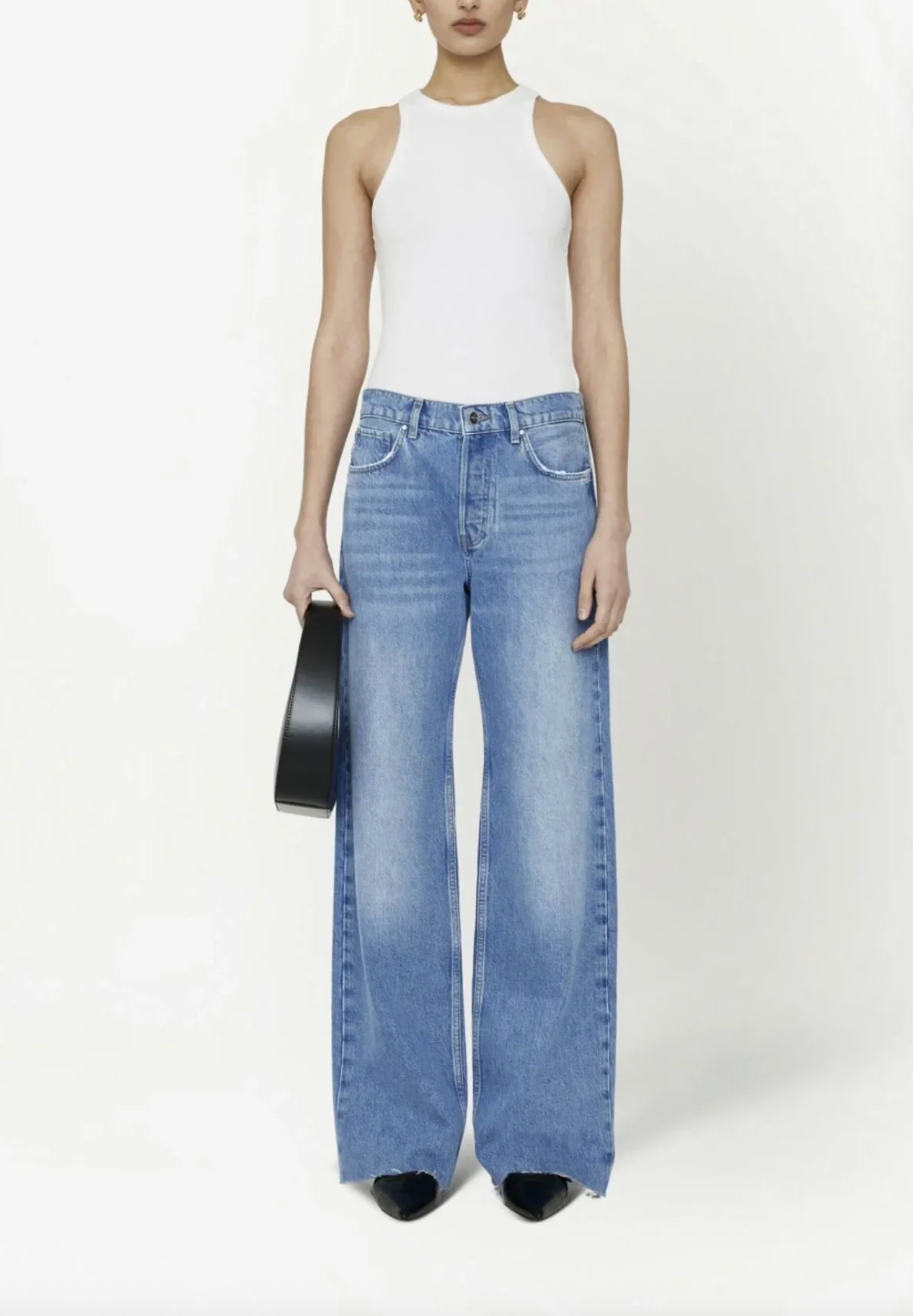 Anine Bing HUgh Jean - Baltic Blue