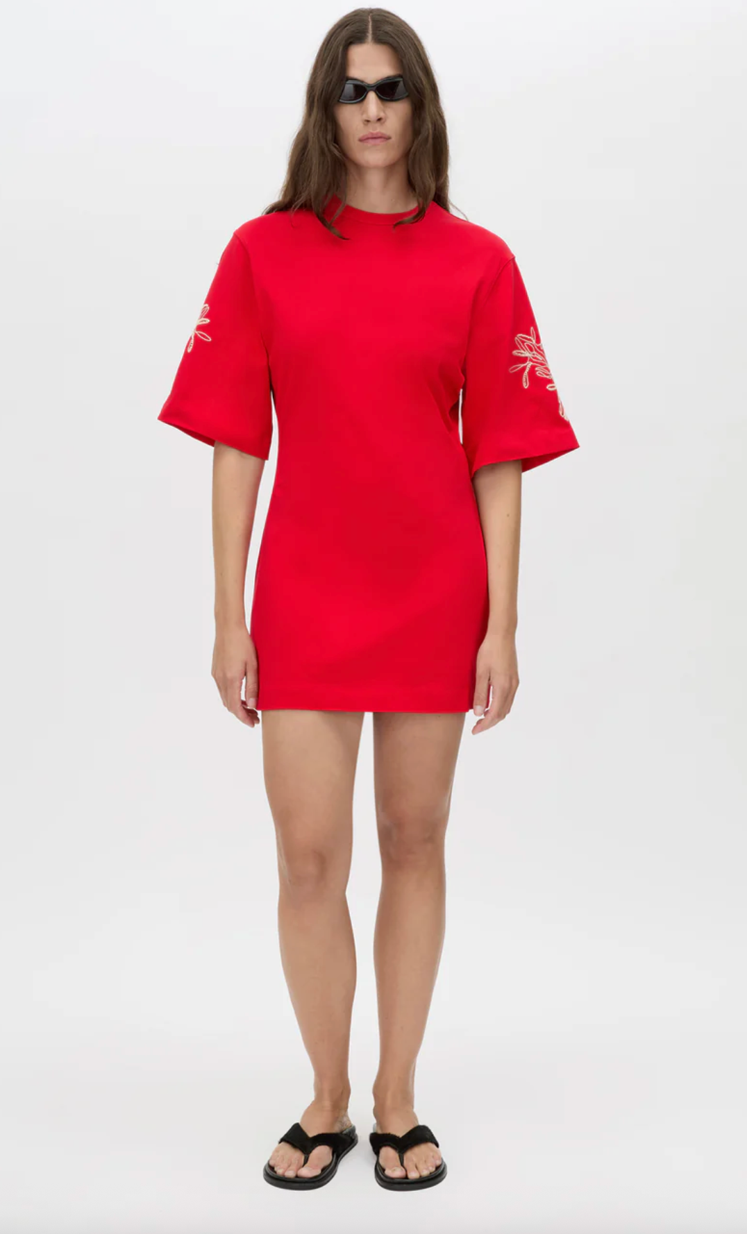 Camilla and Marc Eviva Mini Dress - Poppy Red