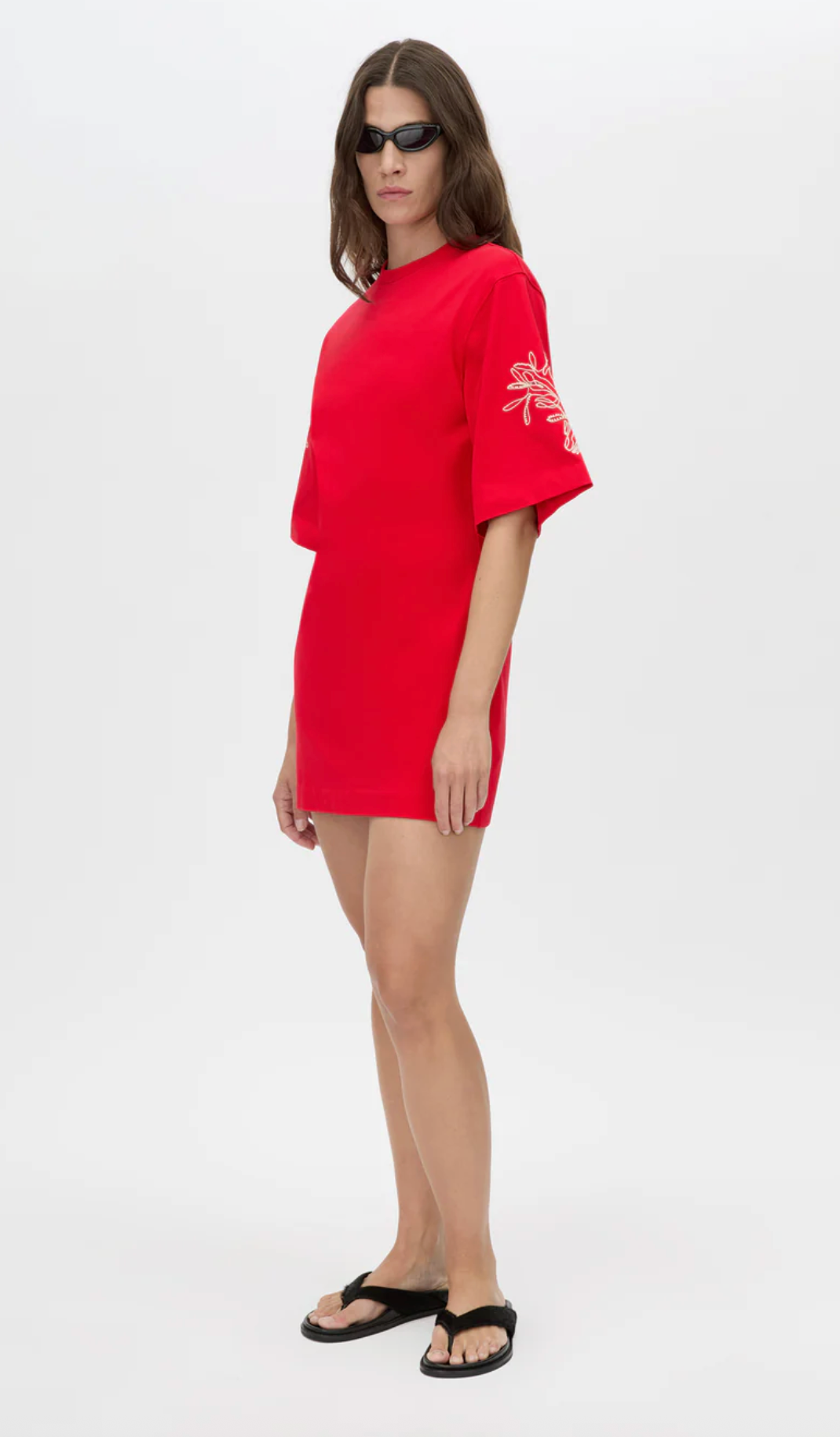 Camilla and Marc Eviva Mini Dress - Poppy Red