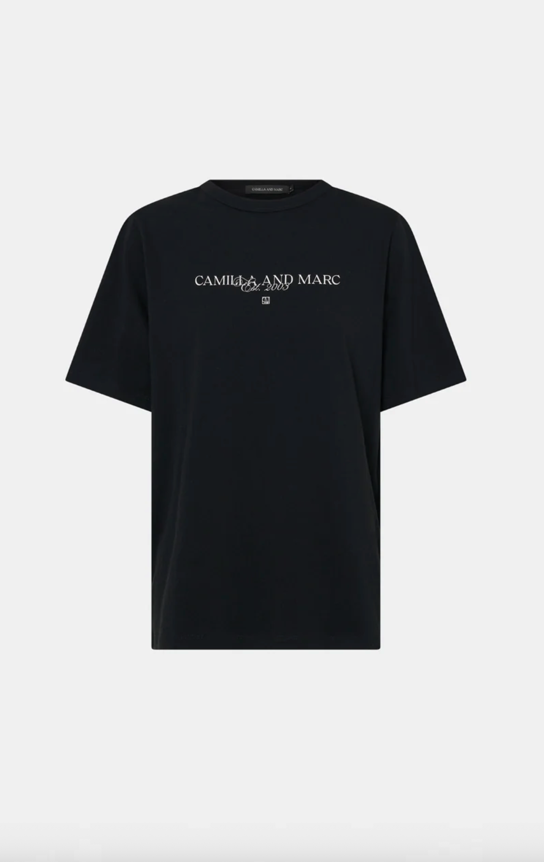 Camilla and Marc Ghiberti Logo Tee - Black