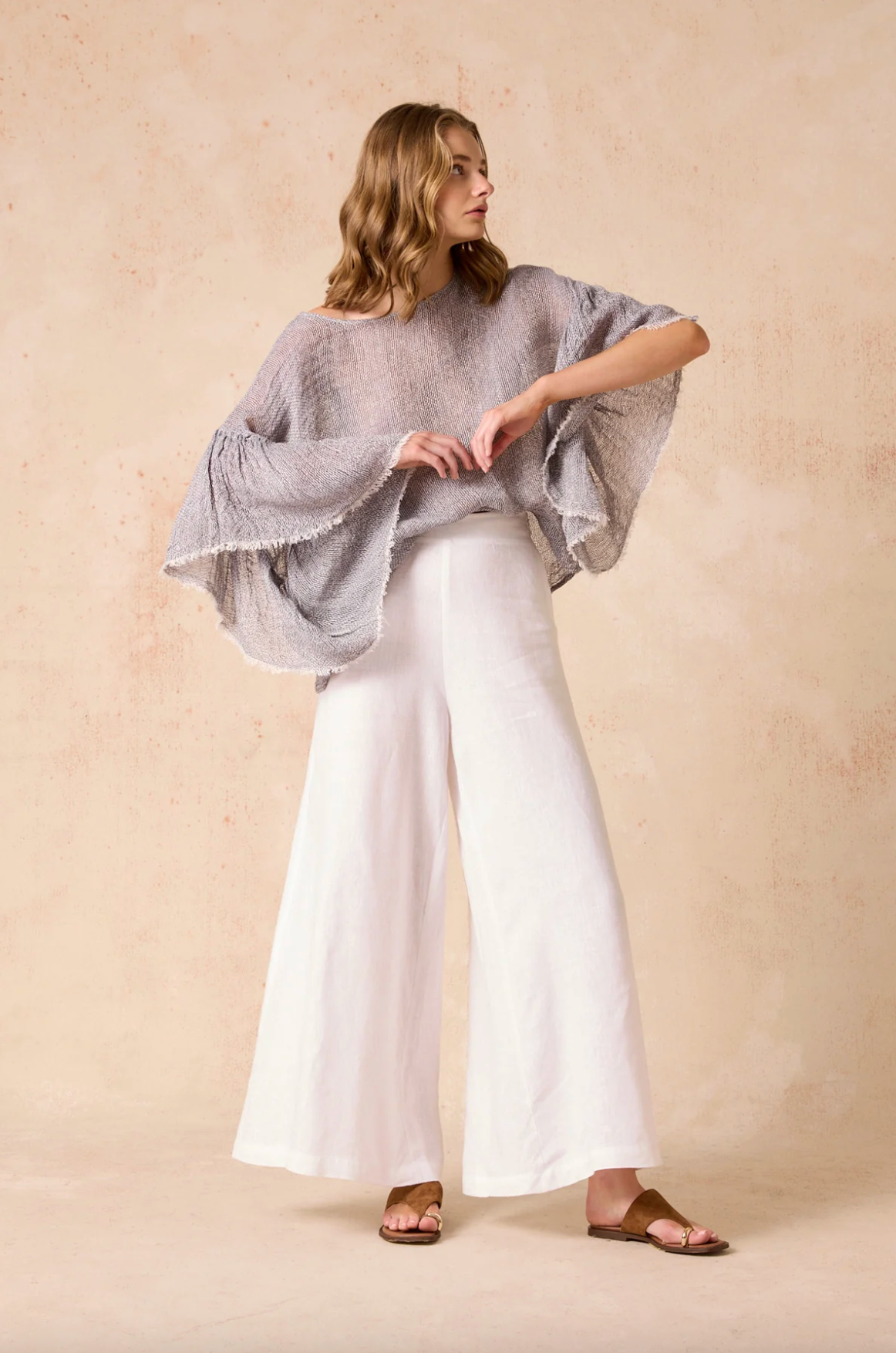 Estilo Emporio Willow Pant - White