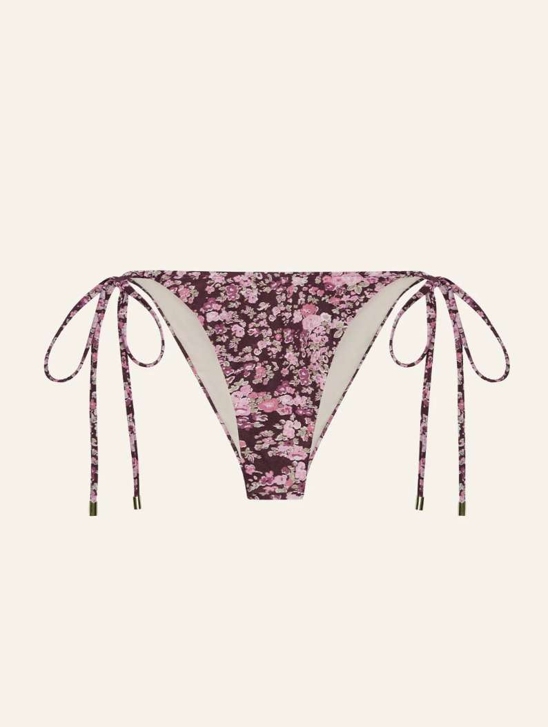 Peony Ruched Channel String Pant - Viola