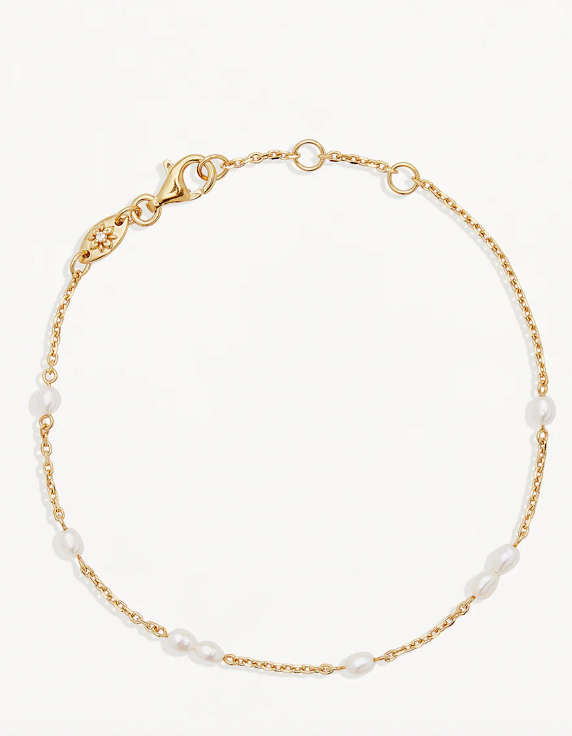 By Charlotte 18k Gold Vermeil Serene Dreams Pearl Bracelet