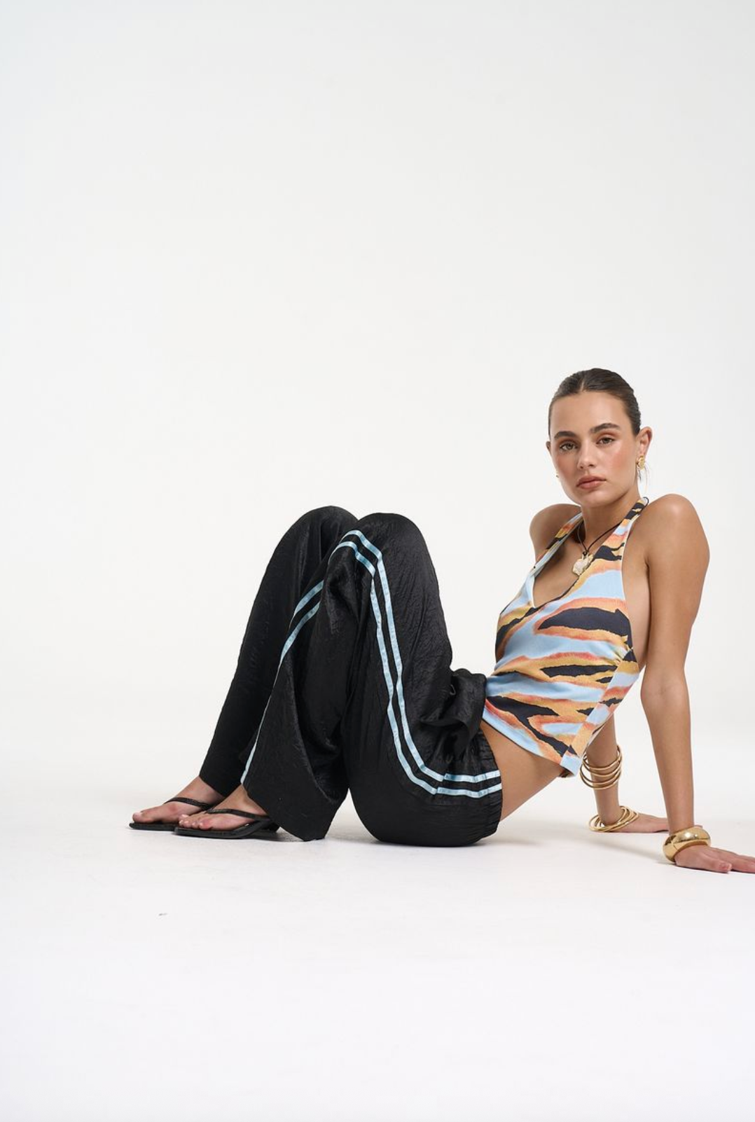 Summi Summi Boxer Pant - Black/Blue