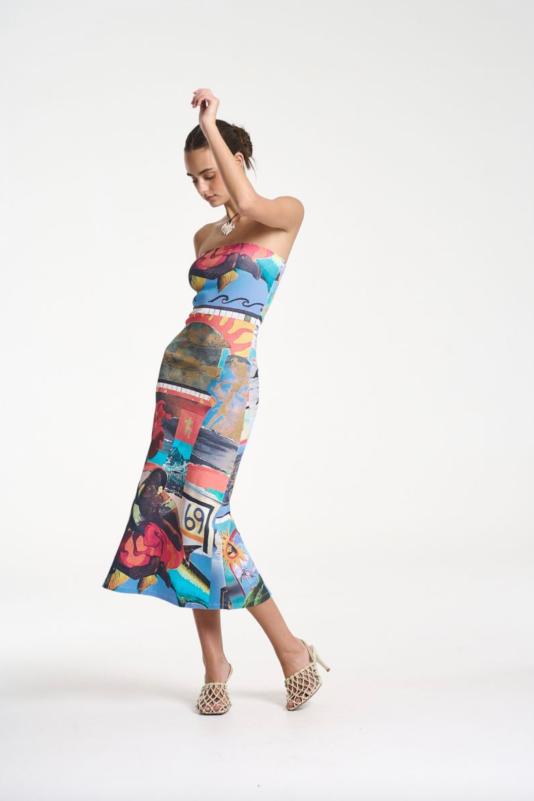 Summi Summi Strapless Midi - Loco