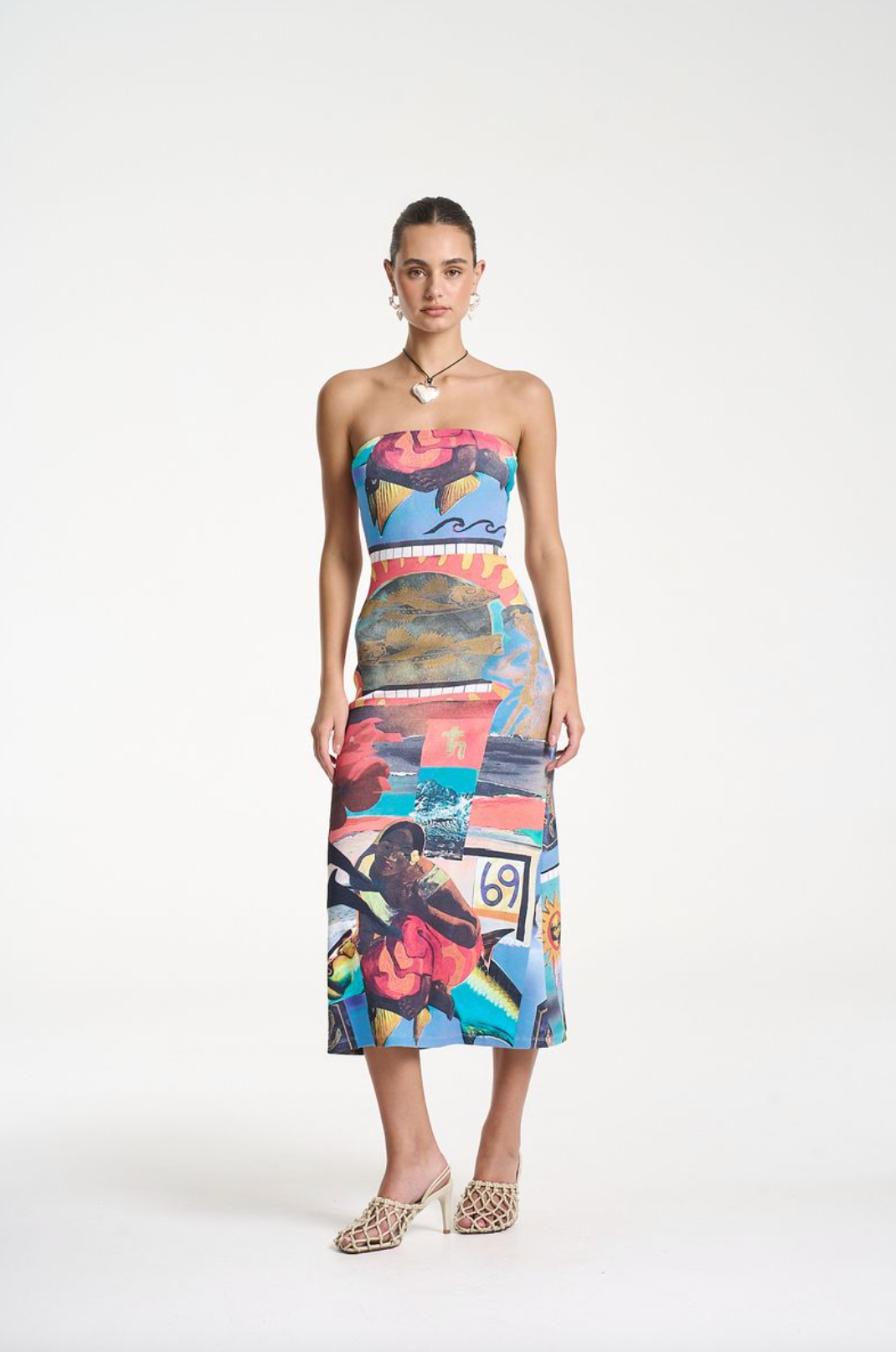 Summi Summi Strapless Midi - Loco