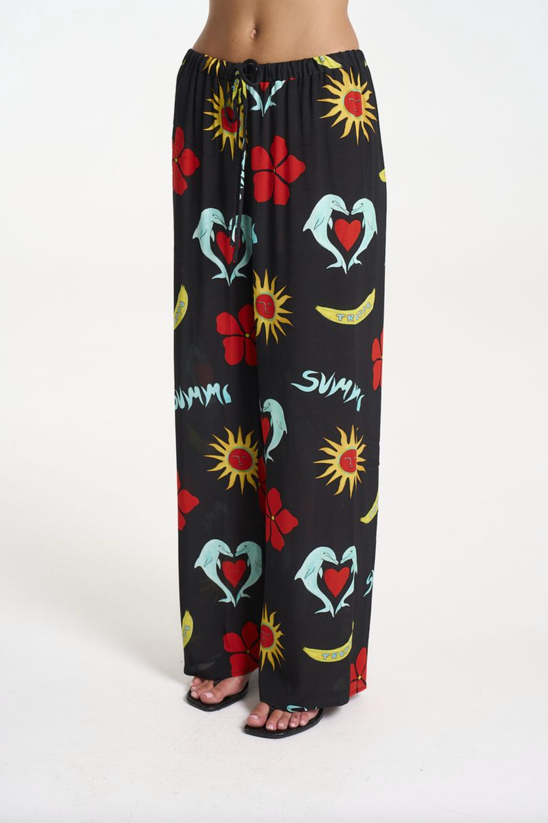 Summi Summi Relaxed Drawstring Pant - Troppo Night