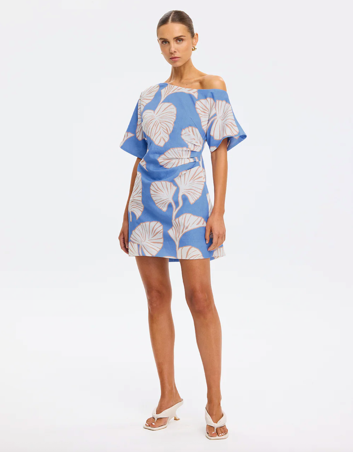 Kivari Ilana Off Shoulder Mini Dress
