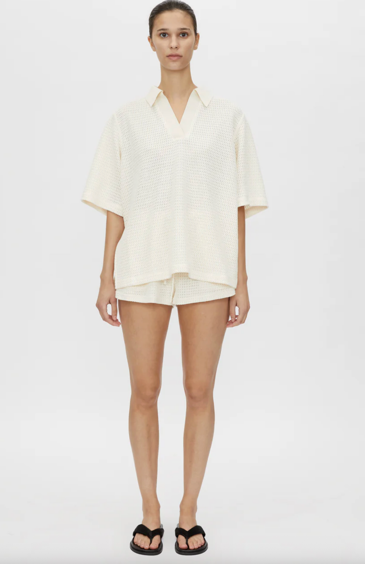 Camilla and Marc Turrell Short - Ivory