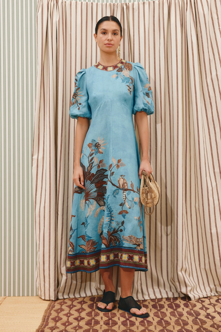 Alemais Georgie Midi Dress