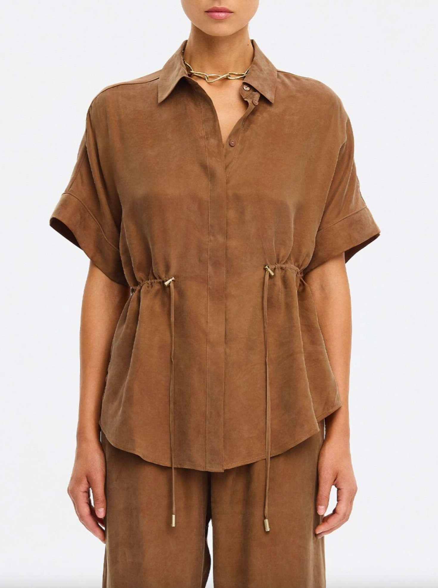 Kivari Jaxon Shirt - Chocolate